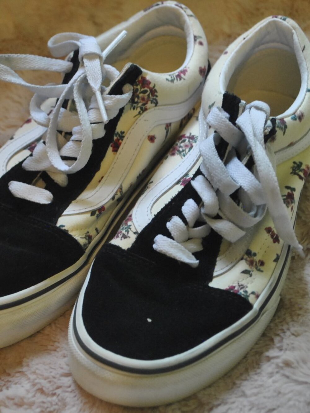 Vans Old Skool Ditsy Floral Sneakers Women’s 5.5 w/ Box - Picture 4 of 9